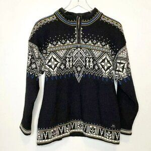 Dale of Norway Polarwind Lined Quarter Zip Unisex Size Small PRISTINE condition